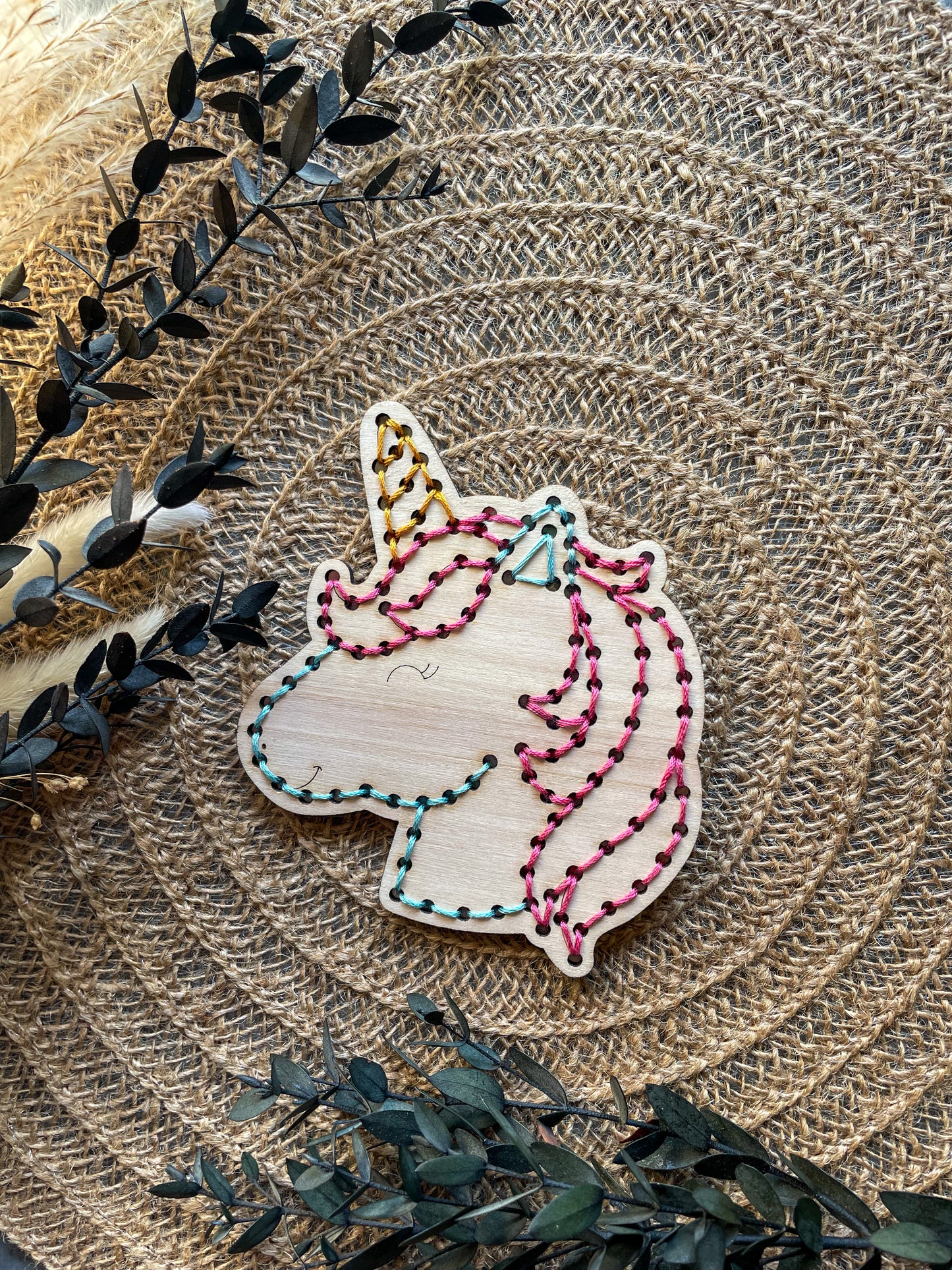 Kit de broderie licorne