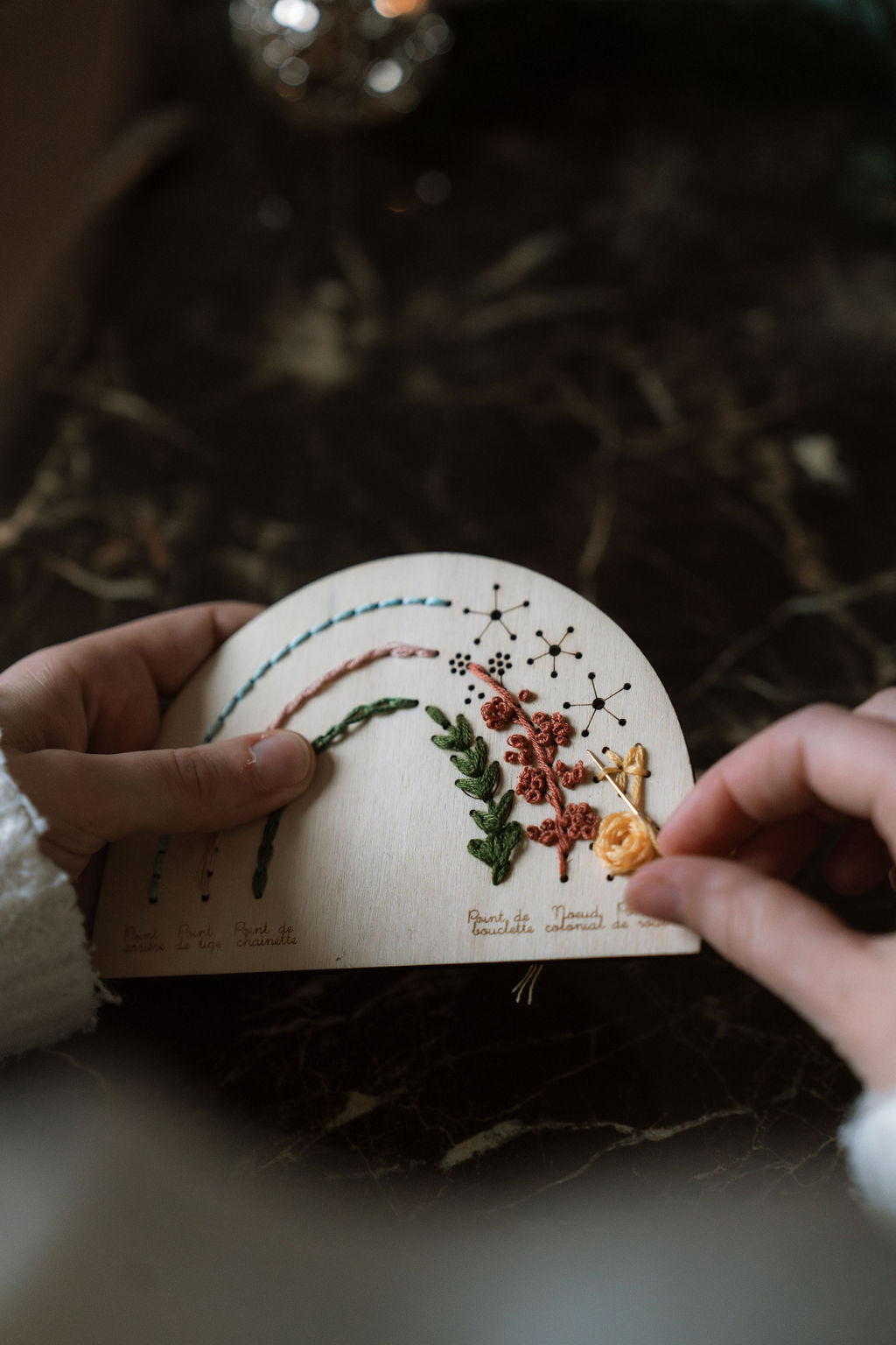 10 Mai 2025 - Atelier broderie sur bois - Les Compotes